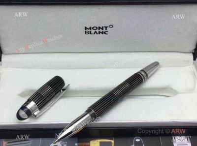 Buy Copy Montblanc StarWalker Black Vertical stripes Rollerball Pen AAA+